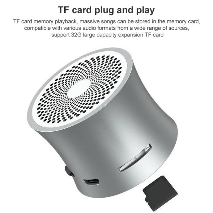 EWA A104 Bluetooth Speaker MP3 Player Portable Speaker Metallic USB Input MP3 Player Stereo Multi...