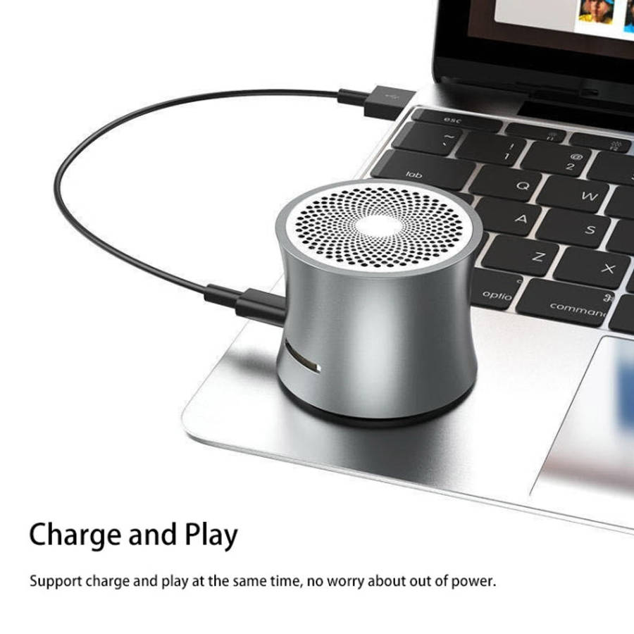 EWA A104 Bluetooth Speaker MP3 Player Portable Speaker Metallic USB Input MP3 Player Stereo Multi...