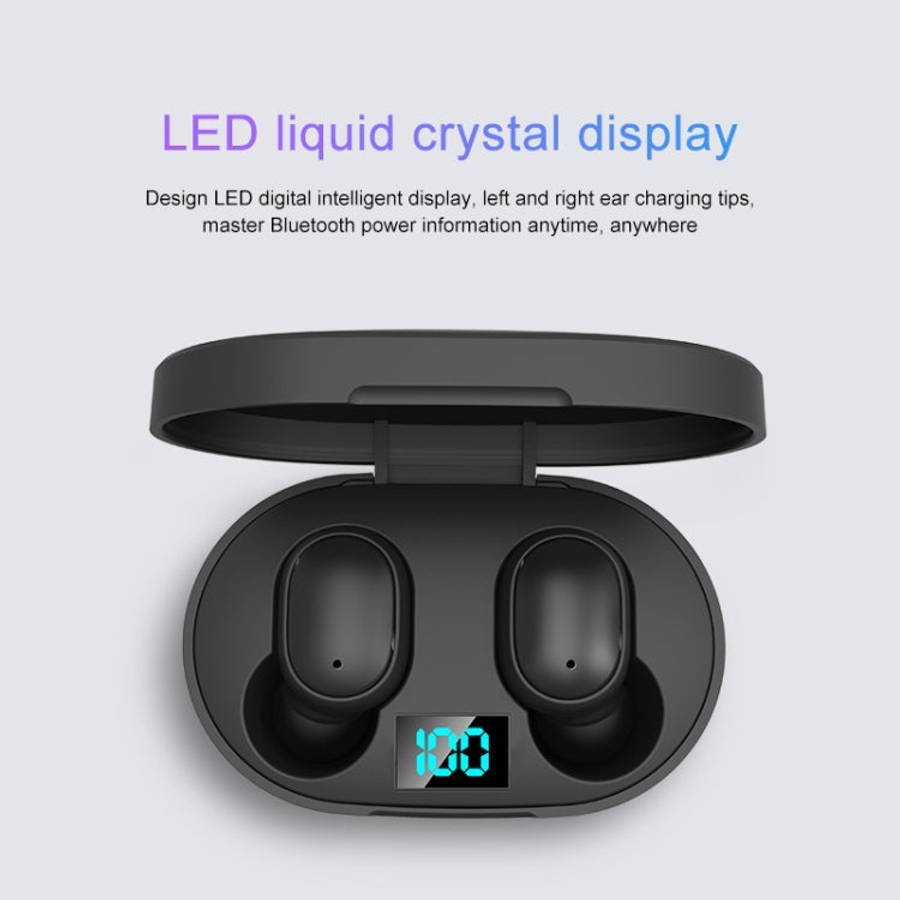 E6S LED Display Wireless Earphone TWS  Bluetooth V5.3 Headsets Waterproof Bluetooth Earbuds, E6S ...
