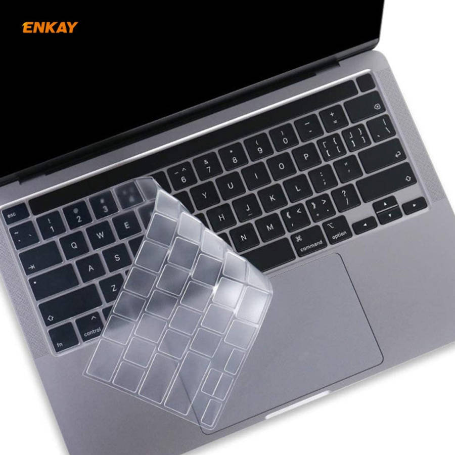 ENKAY for MacBook Pro 16 inch (A2141) TPU Soft Keyboard Protector, US Version