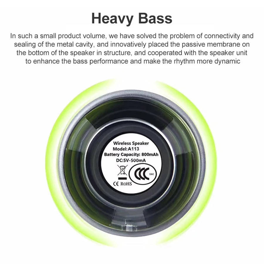 EWA A113 Portable Super Mini Bluetooth Speaker Wireless Bass Subwoofer Boom Box Speakers