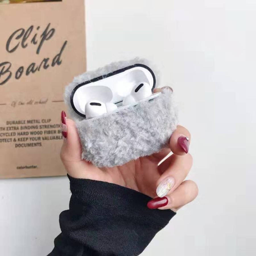 For Apple AirPods Pro Plush Bluetooth Headphone Protective Case