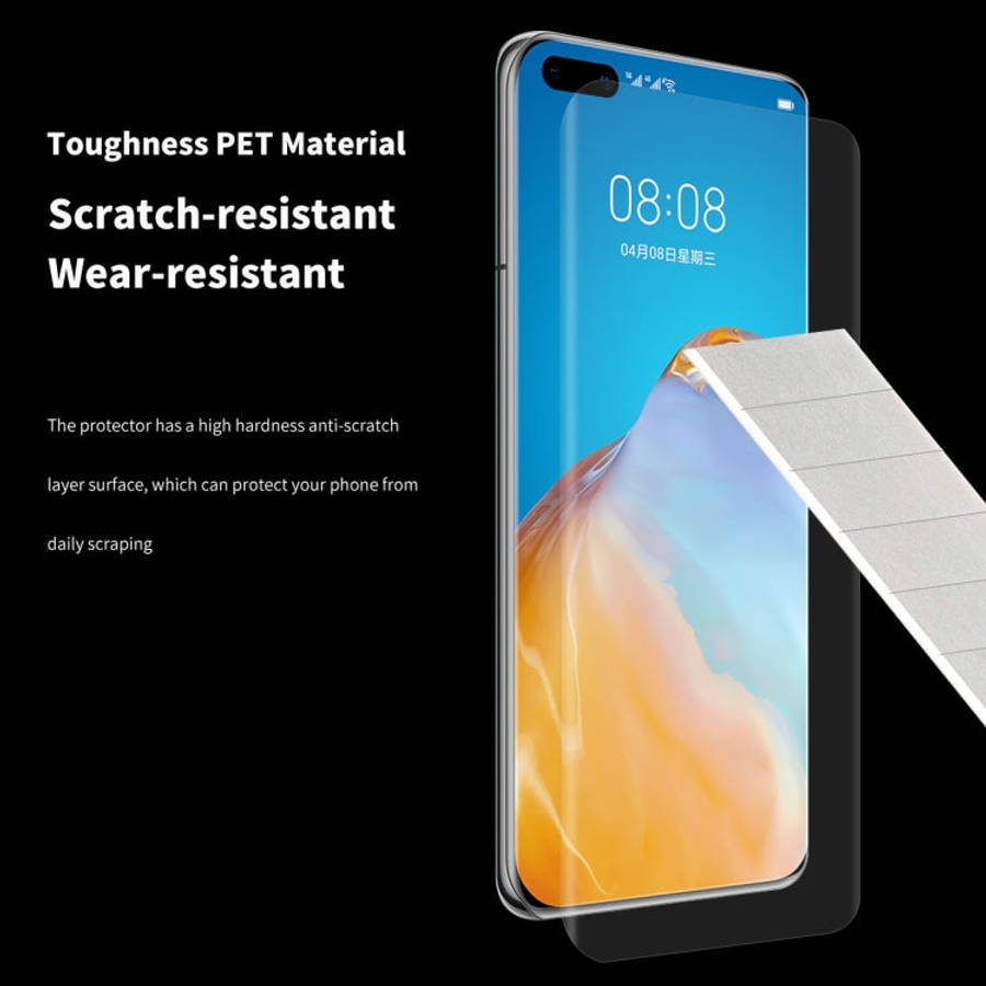 For Huawei P40 Pro 2 PCS ENKAY Hat-Prince 3D Full Screen PET Curved Hot Bending HD Screen Protect...
