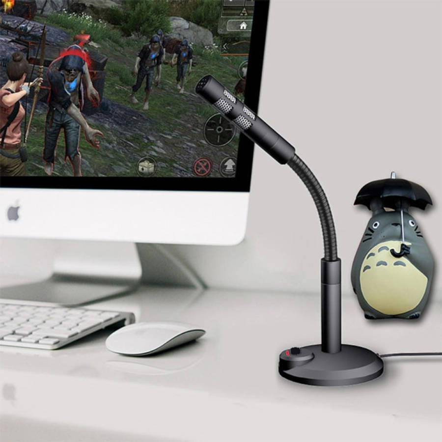 Mini Microphone For Computer Micro Voice Changer USB Microphone Professionnel Mic Gaming Condense...