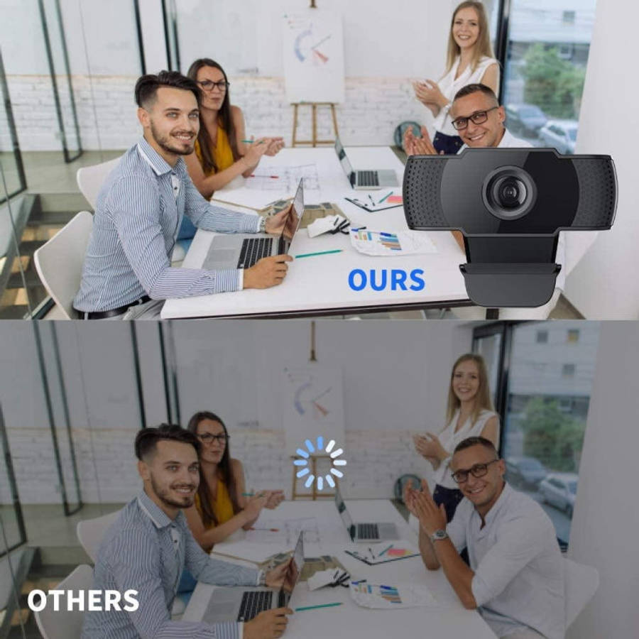 HD 1080P Megapixels USB Webcam Camera CMOS Sensor with MIC for Computer PC Laptops