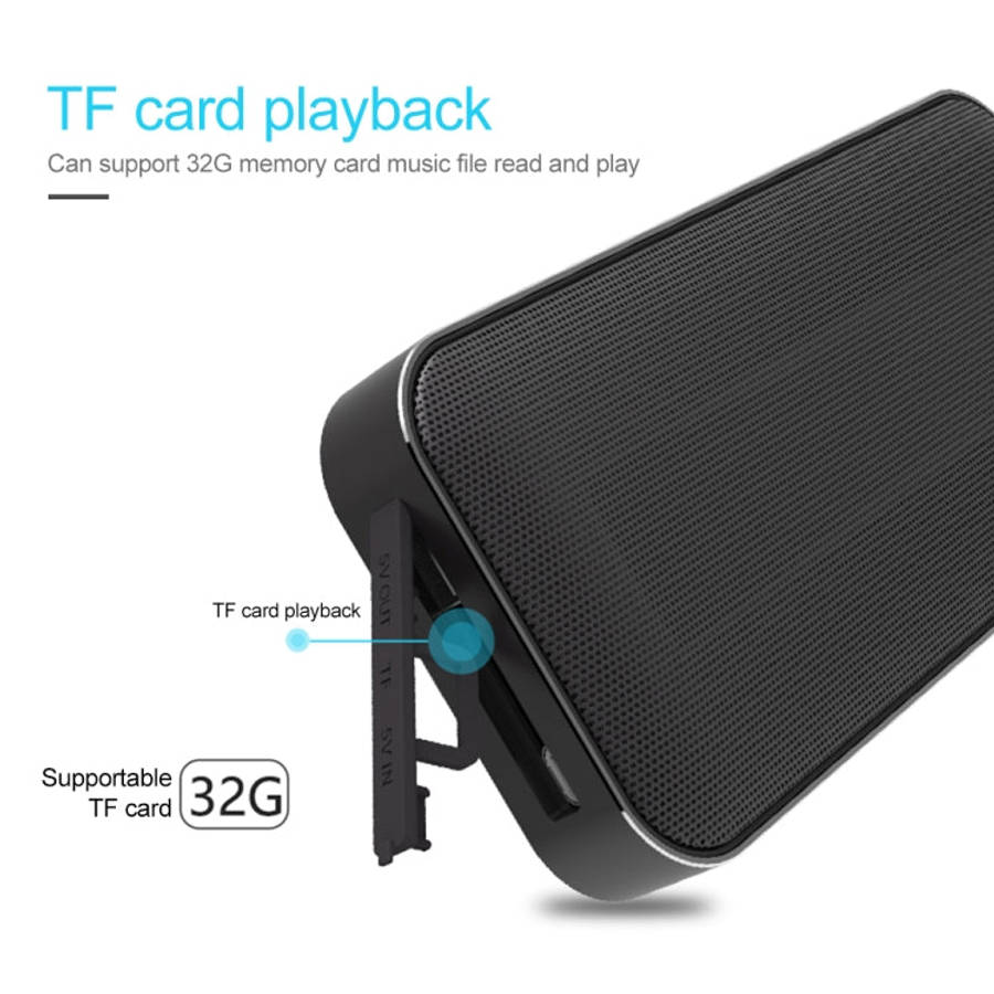 AEC BT-205 Portable Wireless Bluetooth Speaker Stereo Music Loudspeaker Built-in Microphone, Supp...