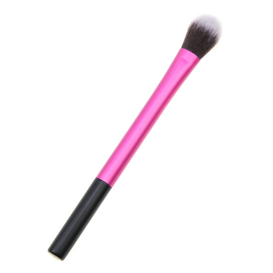 Pink Aluminum Tube Makeup Brush Highlights Eye Shadow Brush