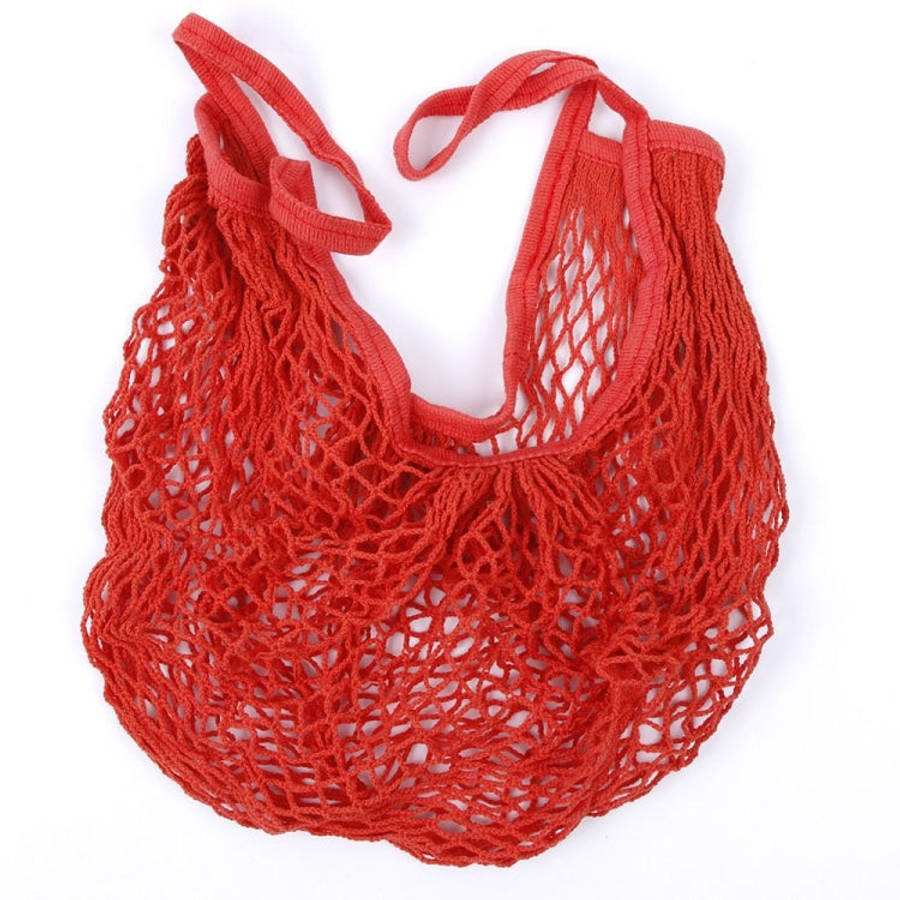 Mesh Shopping Bag Reusable String Fruit Storage Handbag Totes Women Shopping Mesh Net Woven Bag S...