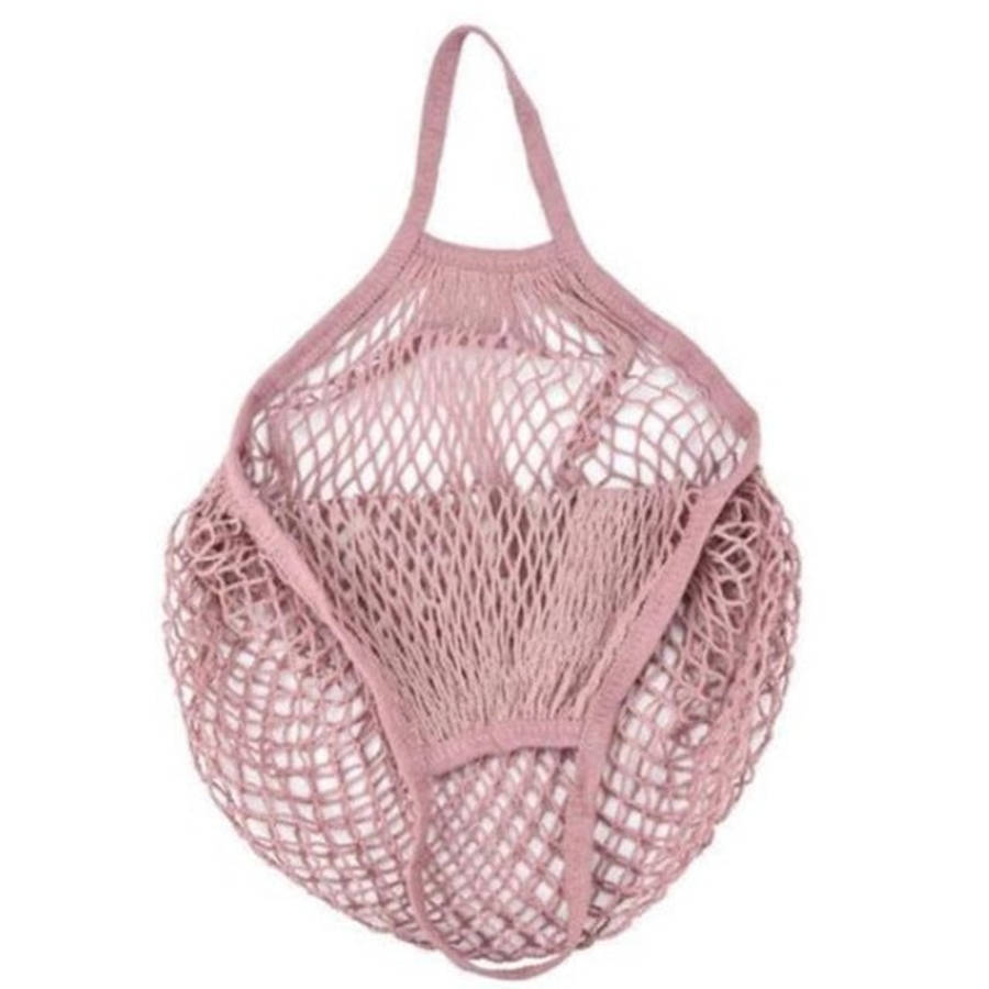Mesh Shopping Bag Reusable String Fruit Storage Handbag Totes Women Shopping Mesh Net Woven Bag S...