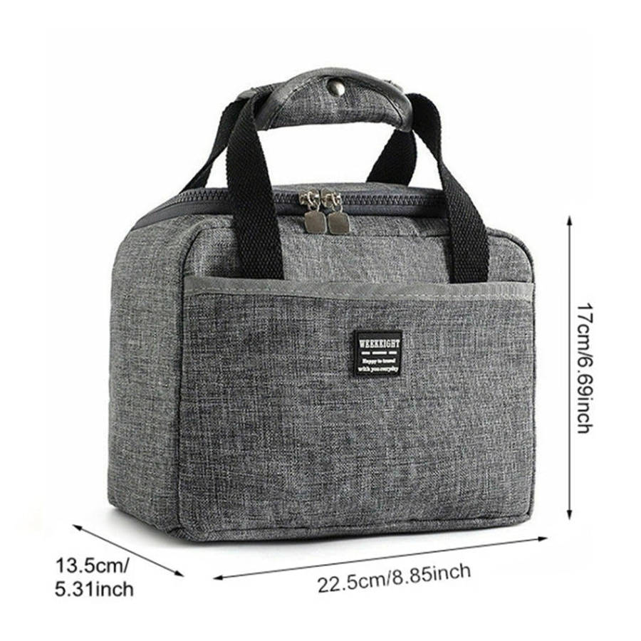 Thickened Handheld Lunch Bag Insulated Bento Bags Kids Lunch Kits