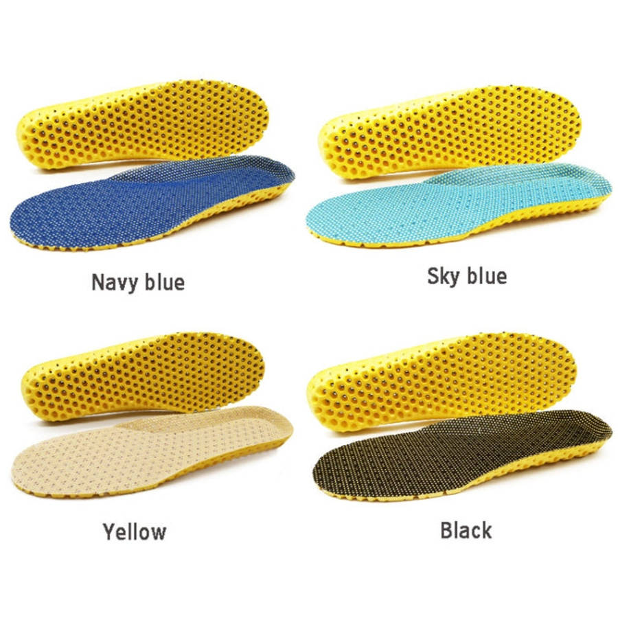 5 Pairs Stretch Breathable Deodorant Running Cushion Insoles, 46