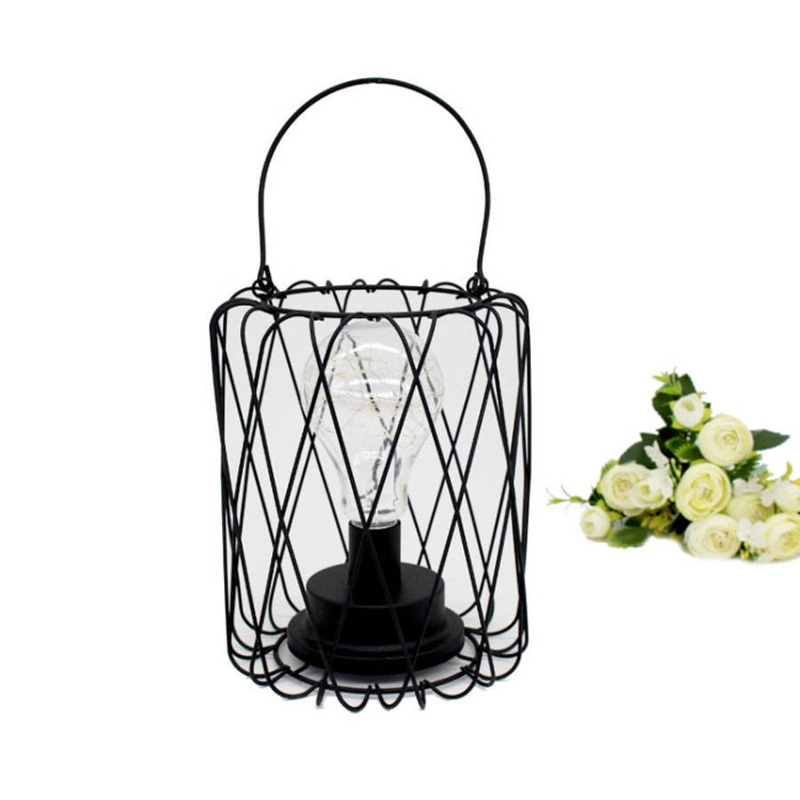 Minimalist Copper Lamp Bedroom Home Wrought Iron Table Lamp, Portable, USB