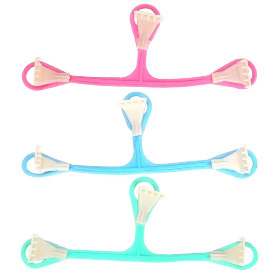 3 PCS Plastic Three-hook Small Claw Baby Diaper BuckleRandom Color Delivery, Diaper Buckle