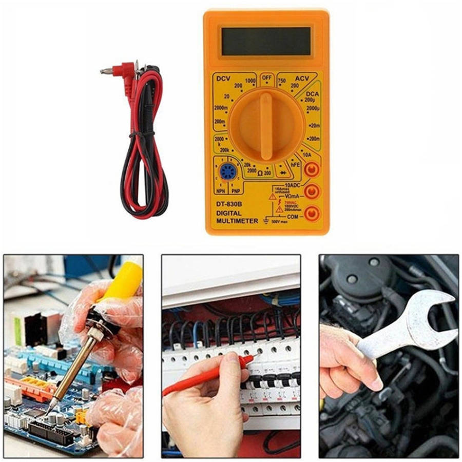 DT-830B Handheld Digital Multimeter Ammeter Voltmeter Digital Display Universal Tester Meter