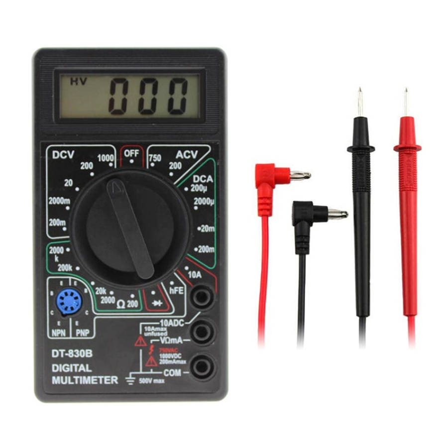 DT-830B Handheld Digital Multimeter Ammeter Voltmeter Digital Display Universal Tester Meter