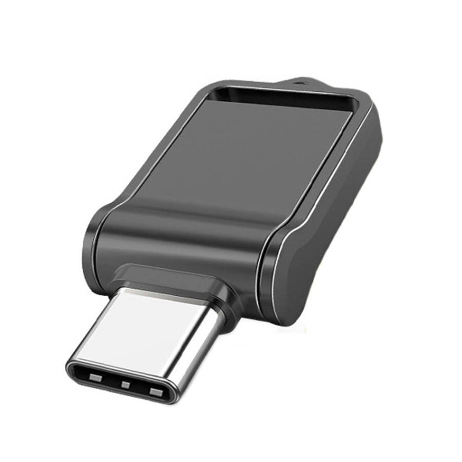USB 2.0 + Type-C/USB-C High Speed ??Mini Computer and Phone Dual-purpose Rotary U Disk, Type-C2.0...