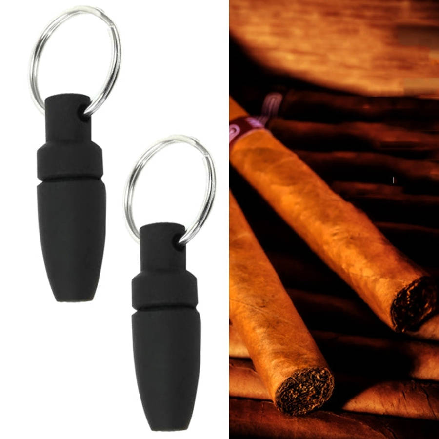 2pcs Stainless Steel Knife Blade Cigar Drill Portable Cigar Puncher, Cigar Puncher