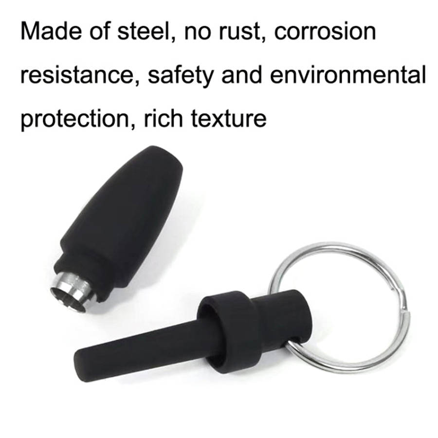 2pcs Stainless Steel Knife Blade Cigar Drill Portable Cigar Puncher, Cigar Puncher