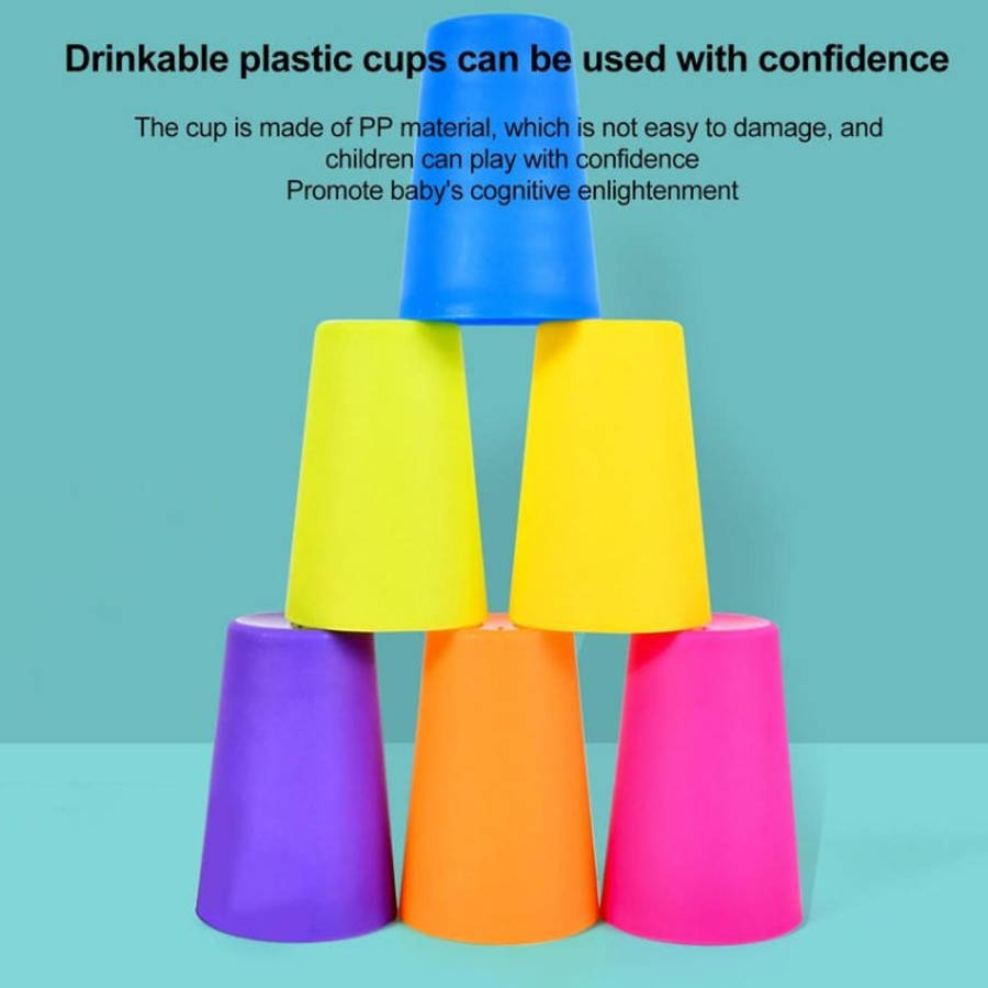 Mixed Colors Quick Stack Cups Speed Training Sports Stacking Cups With Card,Spec:, Single Person,...