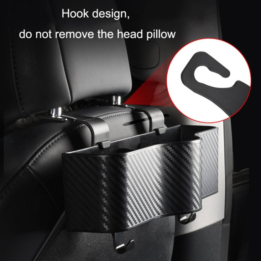 Car Seat Back Storage Box Rear Hanging Cup Holder
