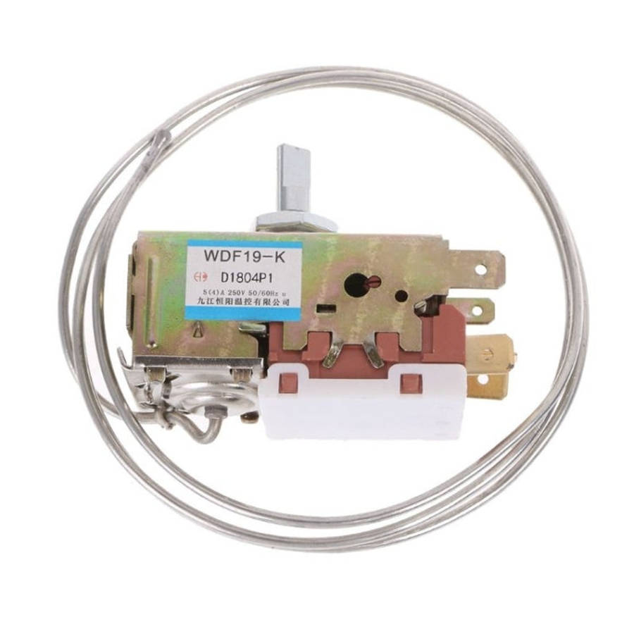 WDF19-K Refrigerator Thermostat 250V Household Metal Temperature Controller Refrigerator Parts, W...