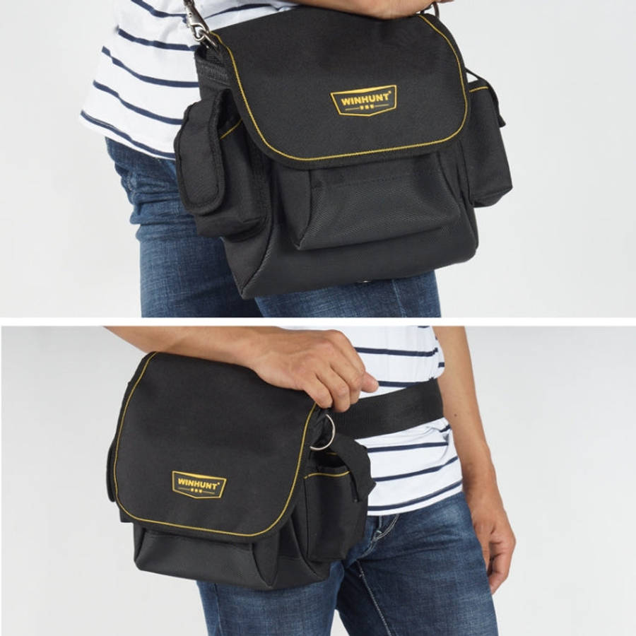 WINHUNT Multi-function Thicken Canvas Electrical Hardware Tool Bag Repair Pocket, WH018