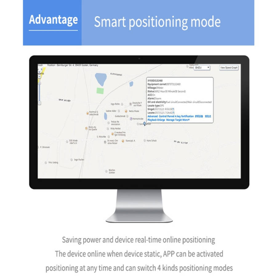 TK202B 2G Car Truck Vehicle Tracking GSM GPRS GPS Tracker Support AGPS, Battery Capacity: 5000MA,...