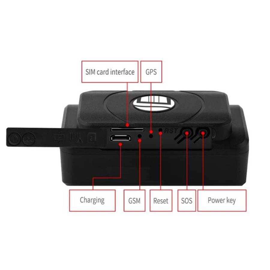 TK202B 4G Car Truck Vehicle Tracking GSM GPRS GPS Tracker Support AGPS, Battery Capacity: 5000mAh...