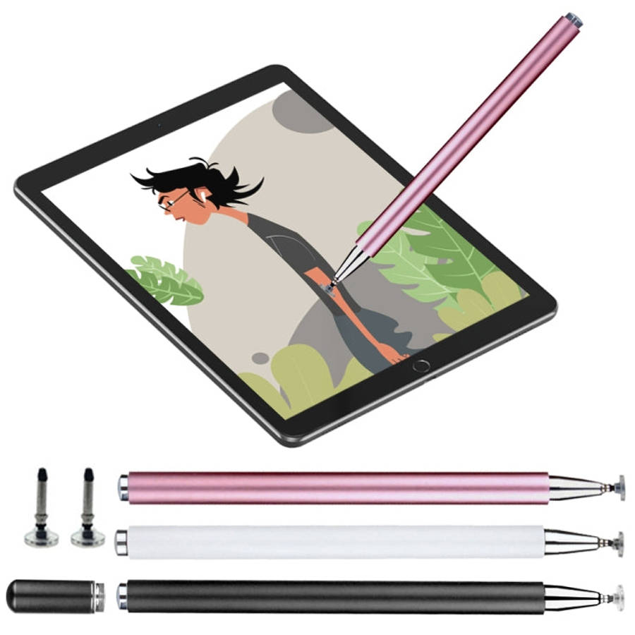 JD01 Universal Magnetic Pen Cap + Disc + Spare Pen Head Stylus Pen for Smart Tablets and Mobile P...