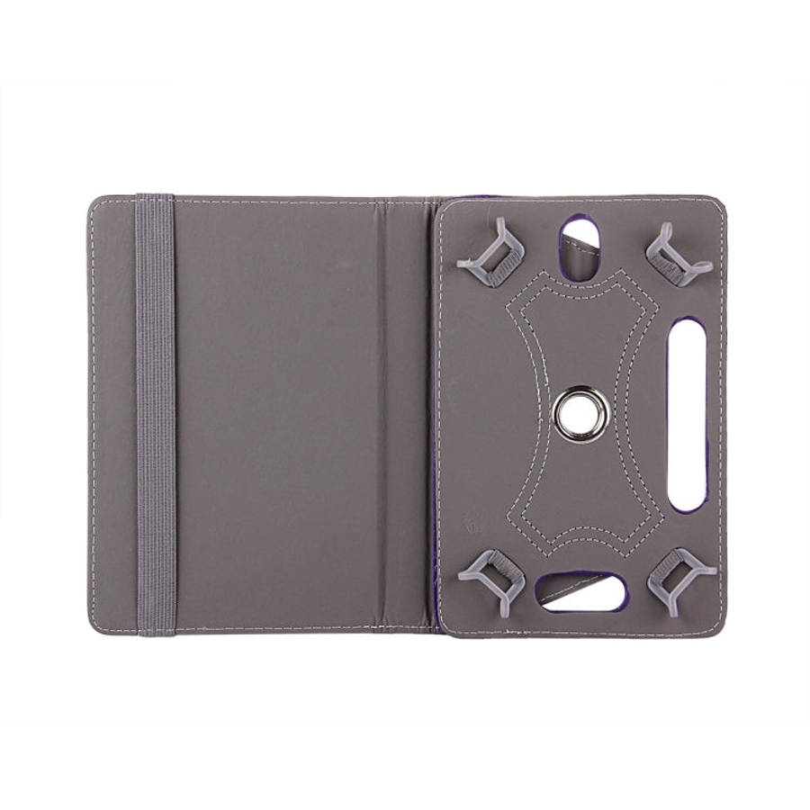 9 inch Tablets Leather Case Crazy Horse Texture 360 Degrees Rotation Protective Case Shell with H...