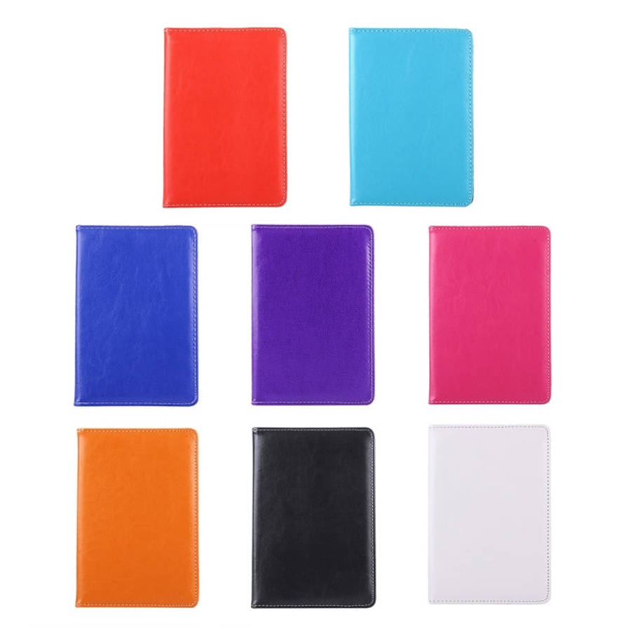9 inch Tablets Leather Case Crazy Horse Texture 360 Degrees Rotation Protective Case Shell with H...