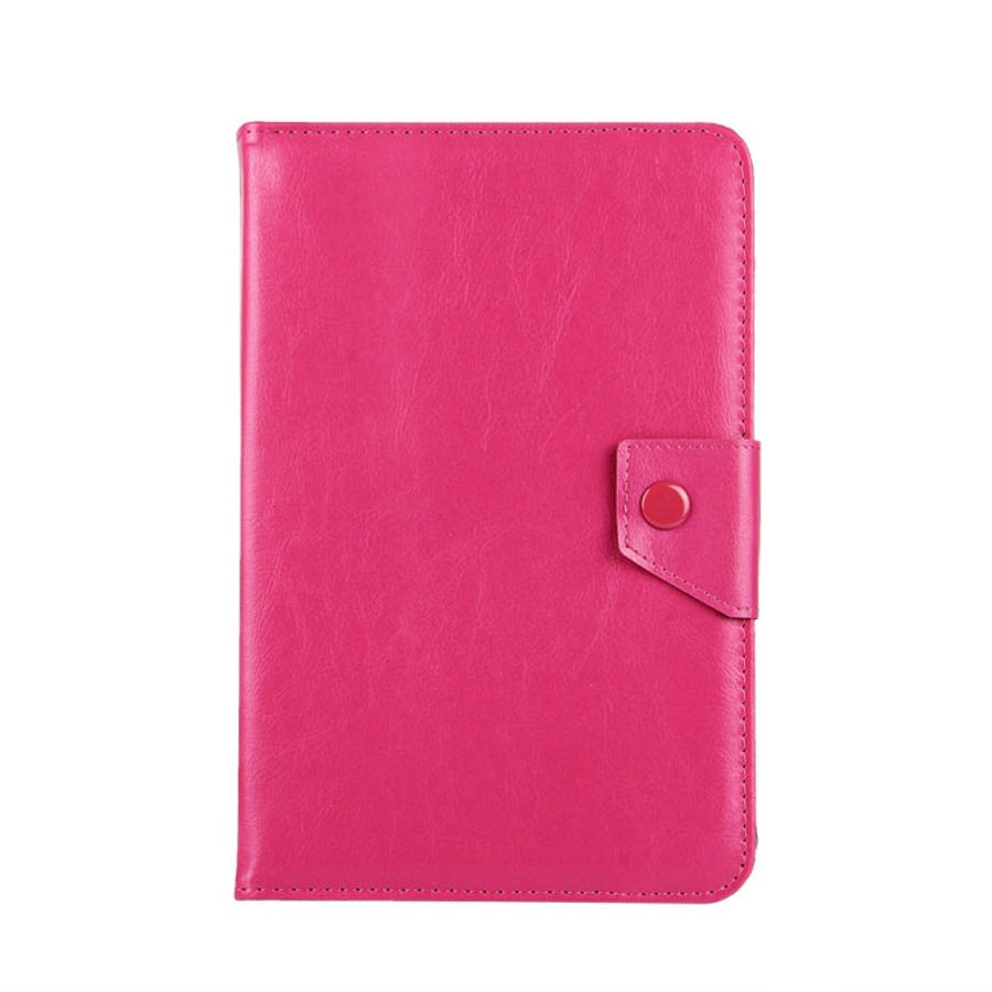 7 inch Tablets Leather Case Crazy Horse Texture Protective Case Shell with Holder for Galaxy Tab ...