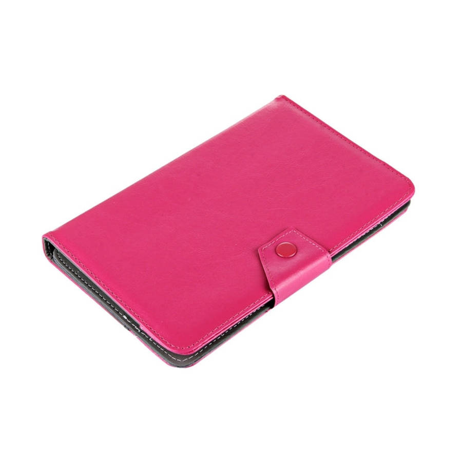 7 inch Tablets Leather Case Crazy Horse Texture Protective Case Shell with Holder for Galaxy Tab ...
