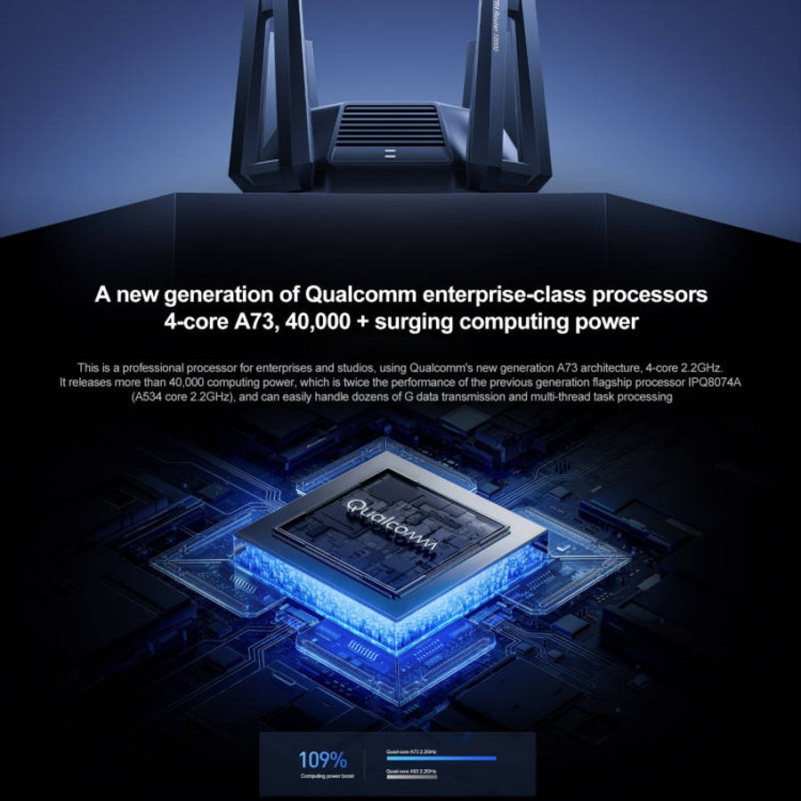 Original Xiaomi WiFi Router 10 Gigabit Tri-Band Wireless Mesh Network Game Acceleration Repeater,...