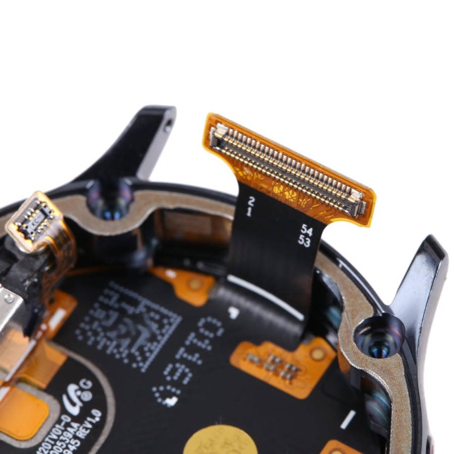 LCD Screen and Digitizer Full Assembly With Frame for Samsung Galaxy Active2 SM-R830, For Samsung...