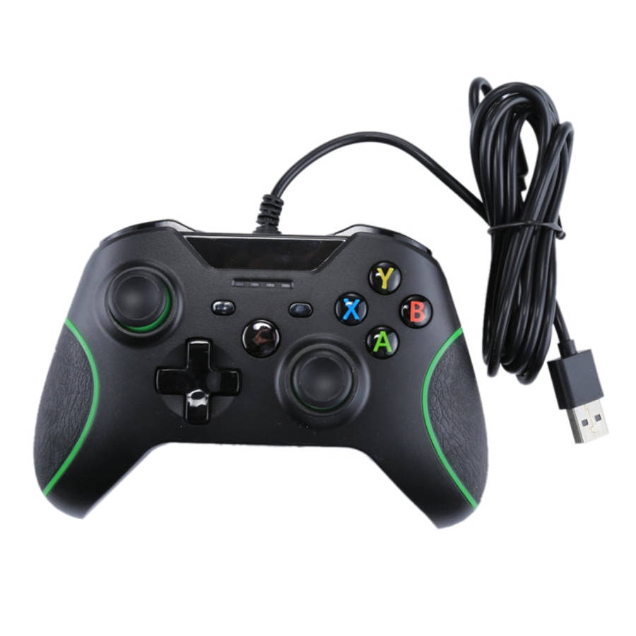 Wired USB Game Controller Gamepad for XBOX ONE Console / PC / Laptop, Cable Length: About 2.1m, H...