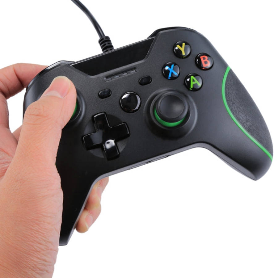 Wired USB Game Controller Gamepad for XBOX ONE Console / PC / Laptop, Cable Length: About 2.1m, H...