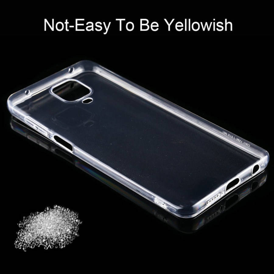 For Xiaomi Redmi Note 9 Pro 0.5mm Ultrathin Transparent TPU Soft Protective Case, For Xiaomi Redm...