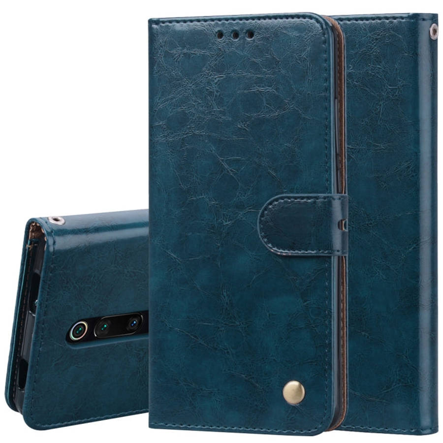 Business Style Oil Wax Texture Horizontal Flip Leather Case for Xiaomi Redmi K20 / K20 Pro, with ...