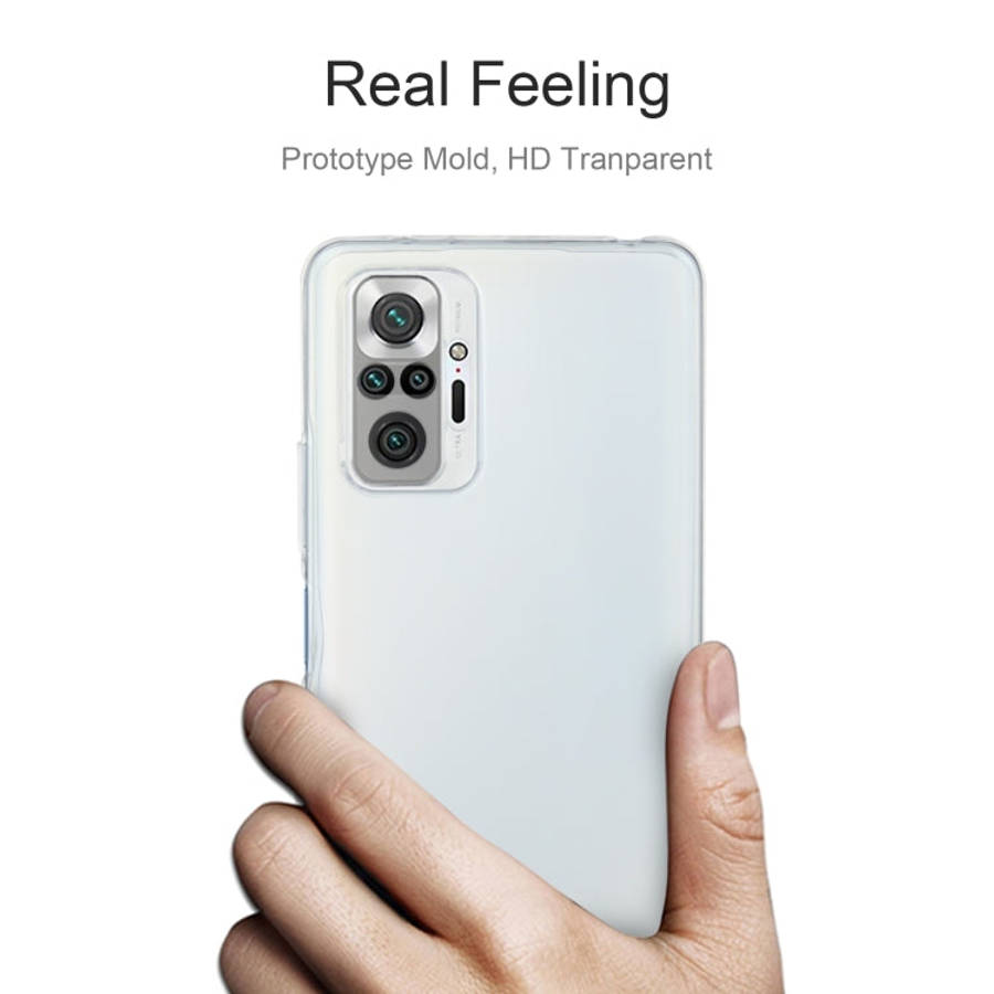 For Xiaomi Redmi Note 10 Pro 0.75mm Ultra-thin Transparent TPU Soft Protective Case, For Xiaomi R...