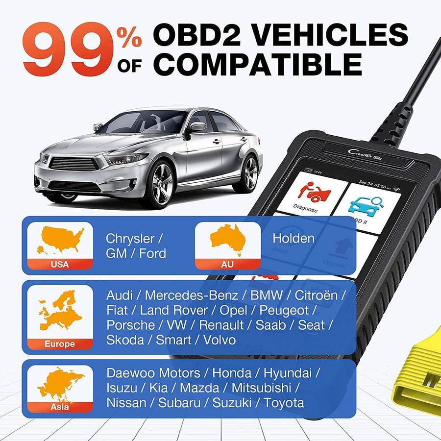 LAUNCH Creader Elite 302 Full OBD2 Diagnostic Tool (Parallel import)