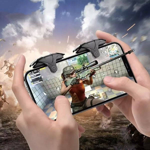 Hoco GM5 Universal Joypad Trigger Set for Mobile - Unboxed