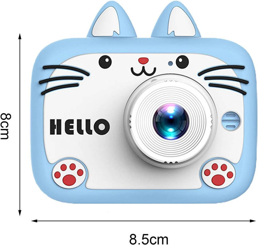 Techme X900 Cat Kids Digital Photo & Video Dual Lens Rechargeable Camera