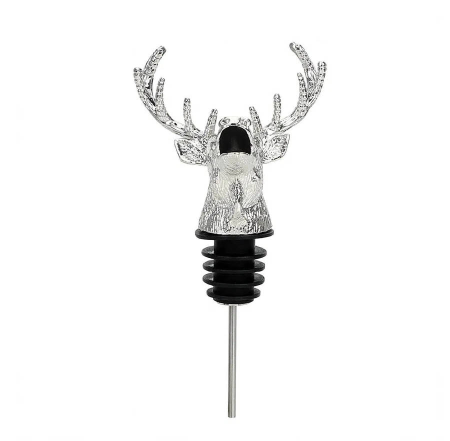 Mihuis - Deer Head Pourer Silver
