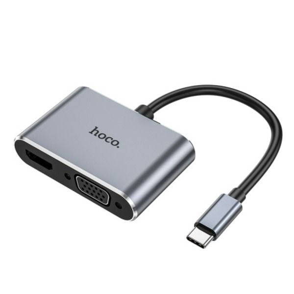 Hoco HB30 USB-C / Type-C Multifunction Converter HDTV+VGA+USB3.0+PDHUD