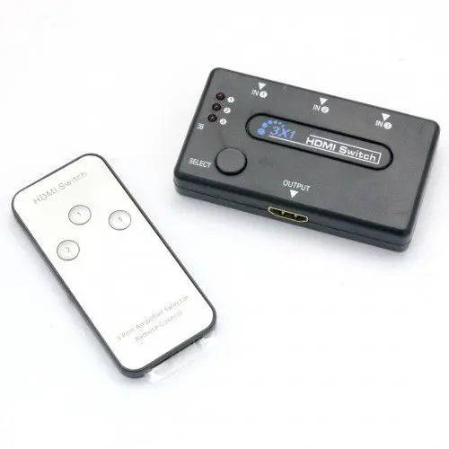 Ultra HD HDMI Selector Switch Box with Remote