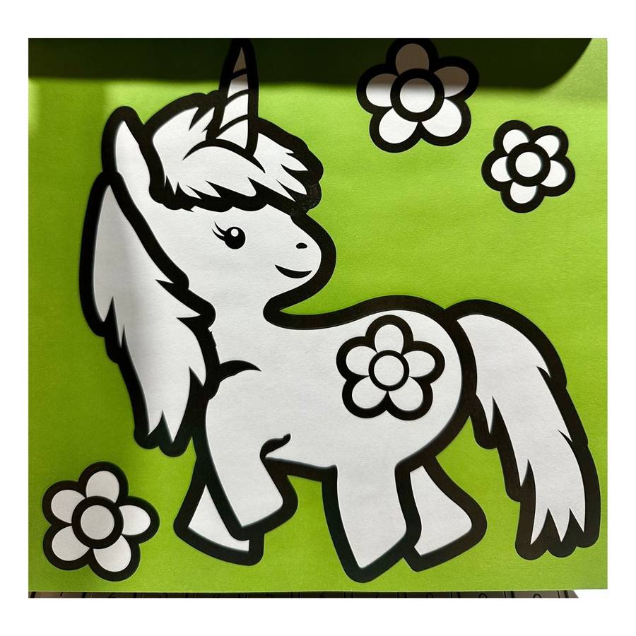 My First Colour In-The_line book - Unicorns