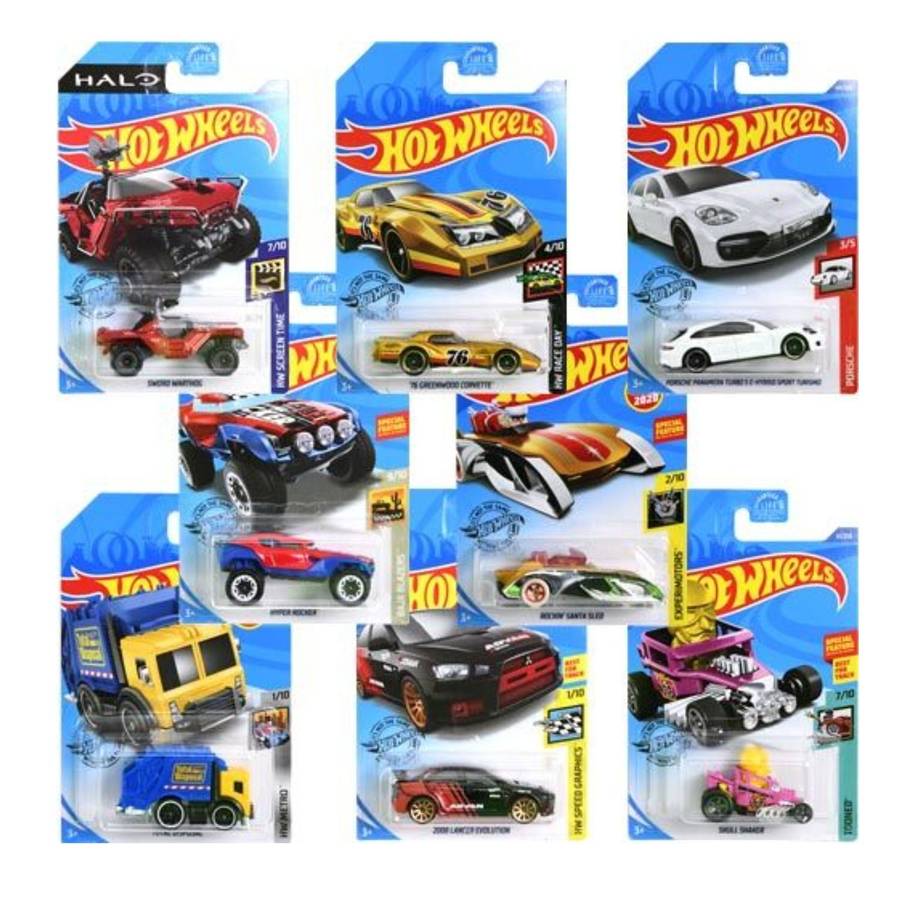 Hot Wheels Basic Car Assortment - 5 Cars