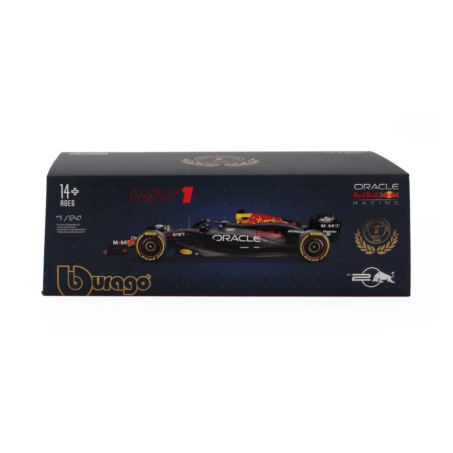 BBURAGO 1:24 Red Bull F1 RB20 2024 - #1 Max Verstappen