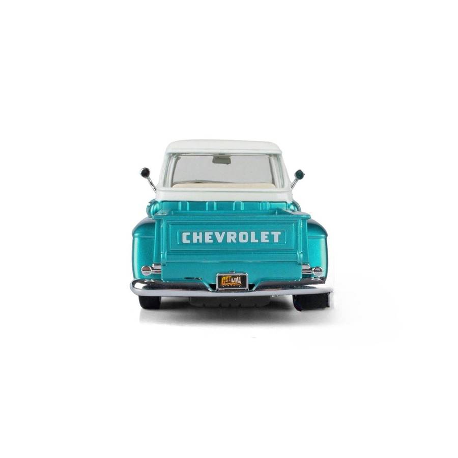 Motormax Get Low 1:24 Scale 1957 Chevy® 3100 Stepside Pickup Truck Pearl Green Diecast